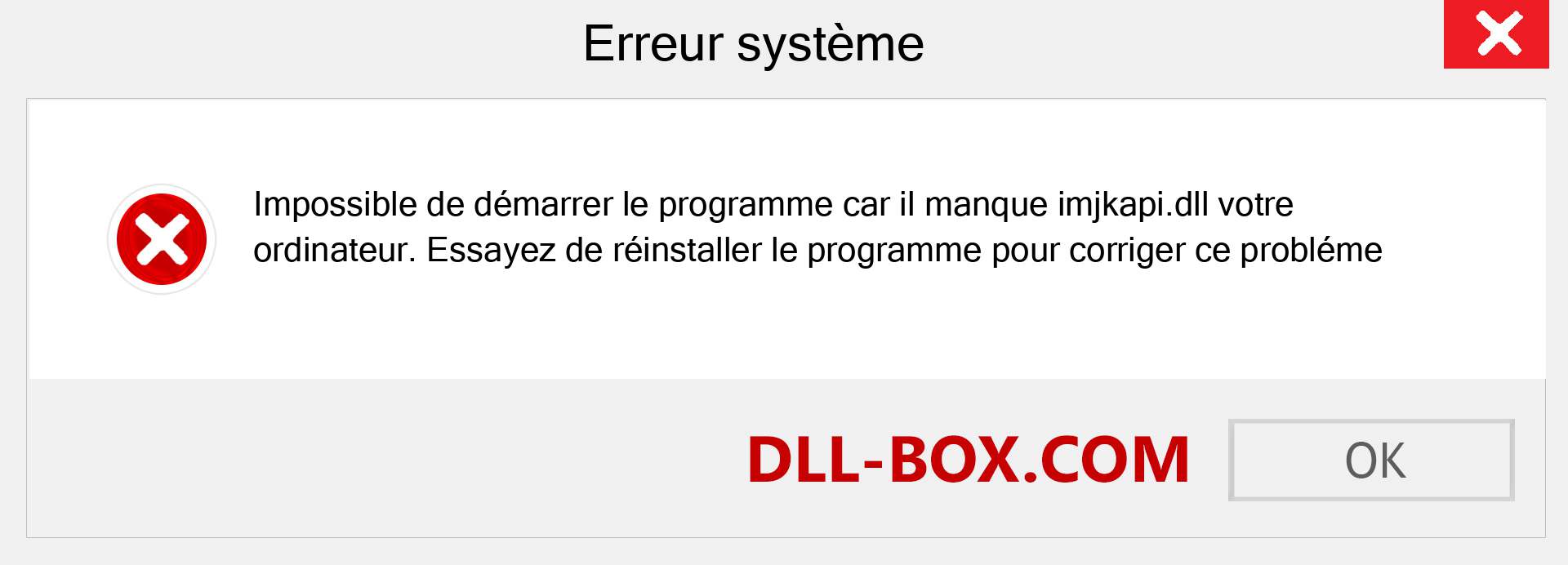 Le fichier imjkapi.dll est manquant ?. Télécharger pour Windows 7, 8, 10 - Correction de l'erreur manquante imjkapi dll sur Windows, photos, images